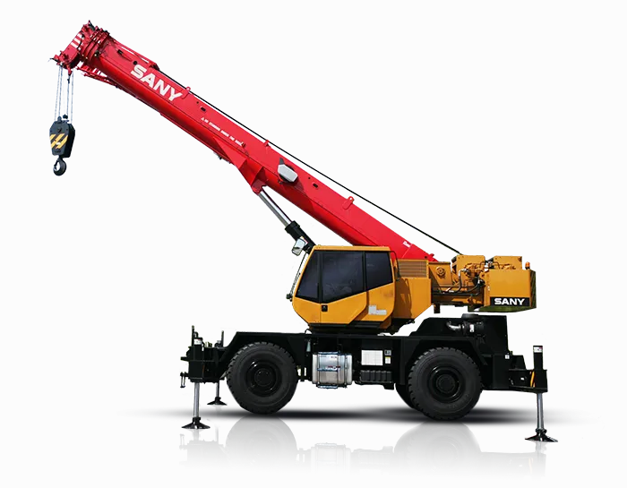 Below 50T Rough-terrain Crane